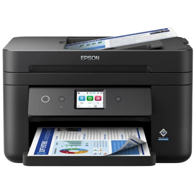 Impresora de Tinta Epson WorkForce WF-2960DWF Multifunción Tinta Color WiFi Negro - Desprecintado Hover Image