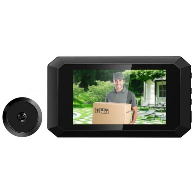 Escam C23-G 2 MP 3.97 Pulgadas Negro - Mirilla digital Hover Image