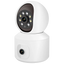 Camara de seguridad IP Escam QF010 2MP+2MP Visión Nocturna a Color Paneo Wifi Blanco