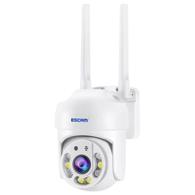 Cámara de Seguridad IP Escam TY114 HD 4MP Blanco Hover Image