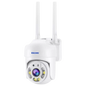 Cámara de Seguridad IP Escam TY114 HD 4MP Blanco