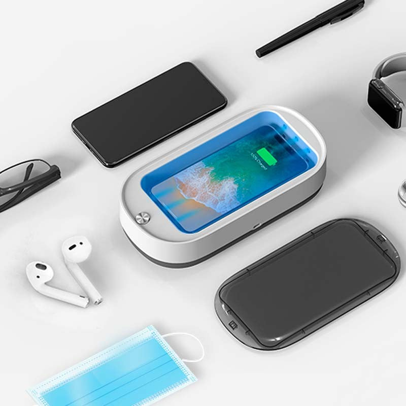 Esterilizador de Smartphone con Cargador Inalámbrico S100