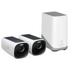 eufy Security S330 (eufyCam 3) 4K UHD Panel solar Blanco / Negro