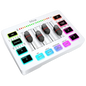 Fifine SC3 Blanco - Mezclador de audio