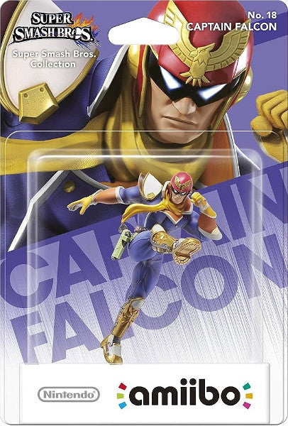 Figura Amiibo S. Smash Bros: Capitan Falcon Hover Image