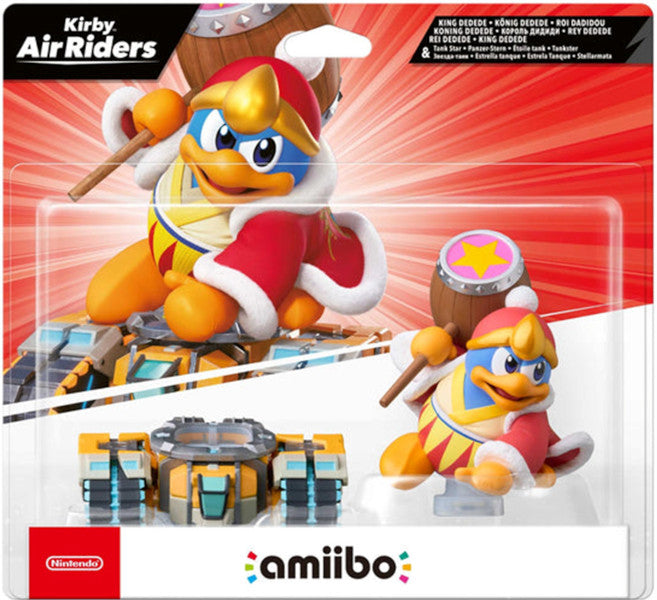 Figura Amiibo Kirby Air Riders: King Dedede & Tank Star
