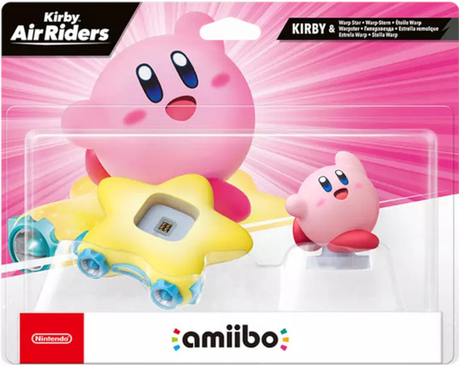 Figura Amiibo Kirby Air Riders: Kirby & Warp Star Hover Image