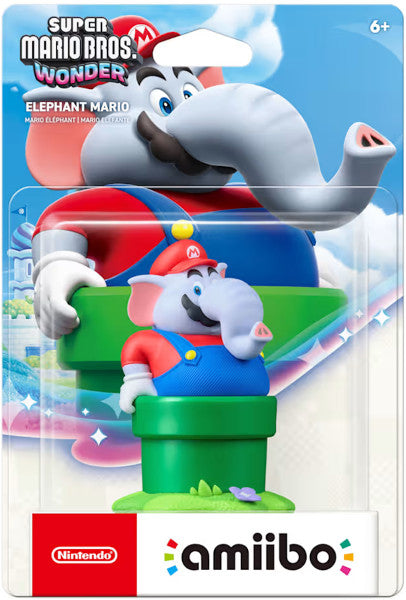 Figura Amiibo Super Mario Bros. Wonder: Elephant Mario Hover Image
