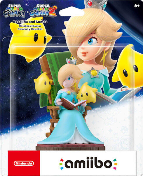 Figura Amiibo Super Mario Galaxy + Super Mario Galaxy 2: Rosalina & Lumas (imp) Hover Image