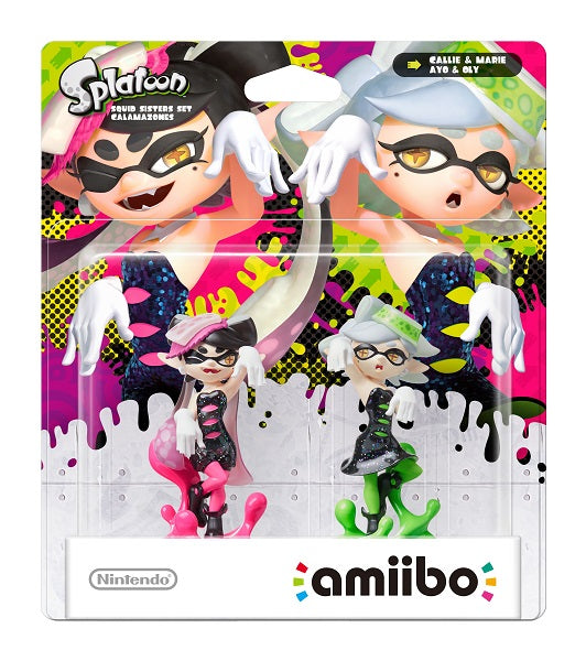 Figura Amiibo Splatoon: Callie & Marie Sister Set (pack 2 Figuras) (imp) Hover Image