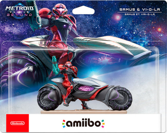 Figura Amiibo Metroid Prime 4 Beyond: Samus Y Vi-o-la Hover Image