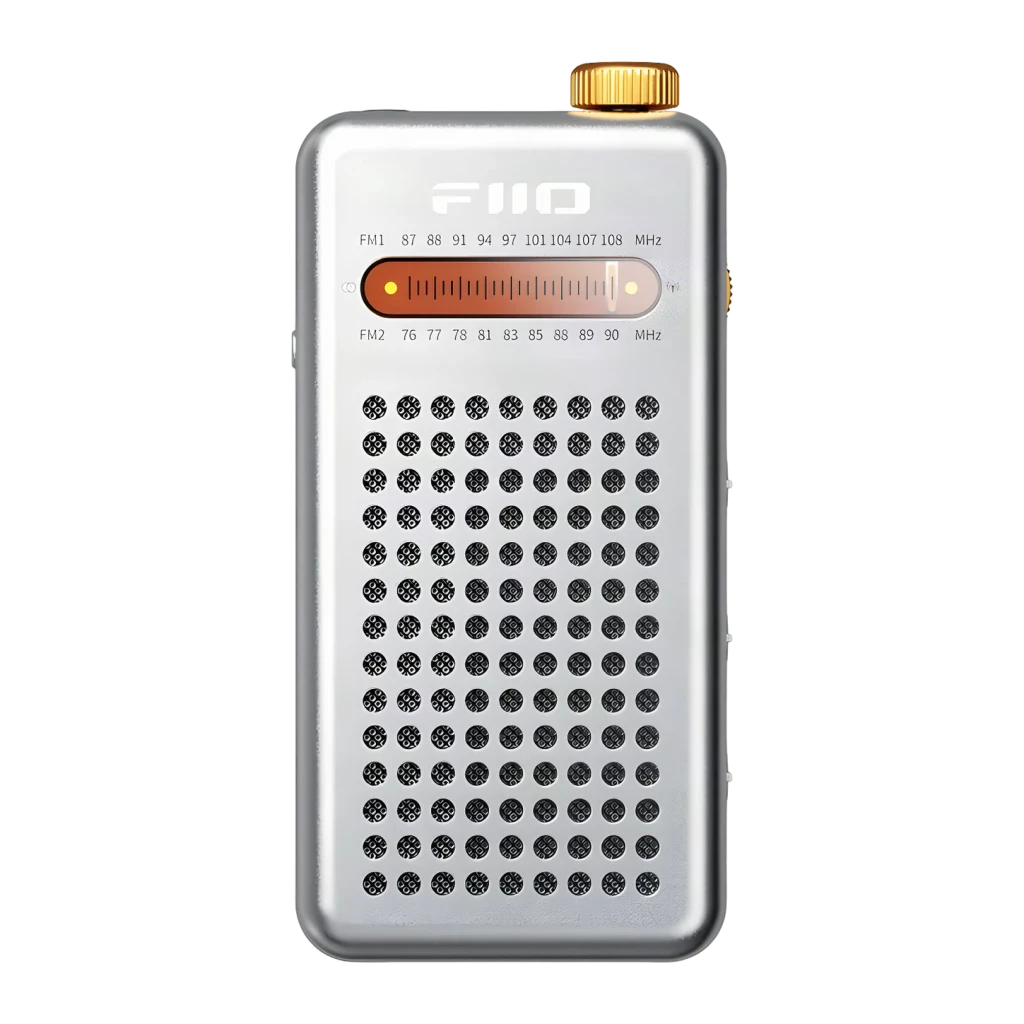 Radio FiiO RR13 Plata Batería recargable Li-ion extraíble FM 87108 MHz