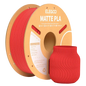 ELEGOO PLA MATTE Rojo Mate para Impresoras 3D FDM - Filamento 1.75mm Bobina de 1kg