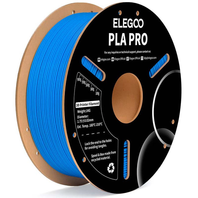 ELEGOO PLA PRO Azul Claro para Impresoras 3D FDM - Filamento 1.75mm Bobina de 1kg Hover Image