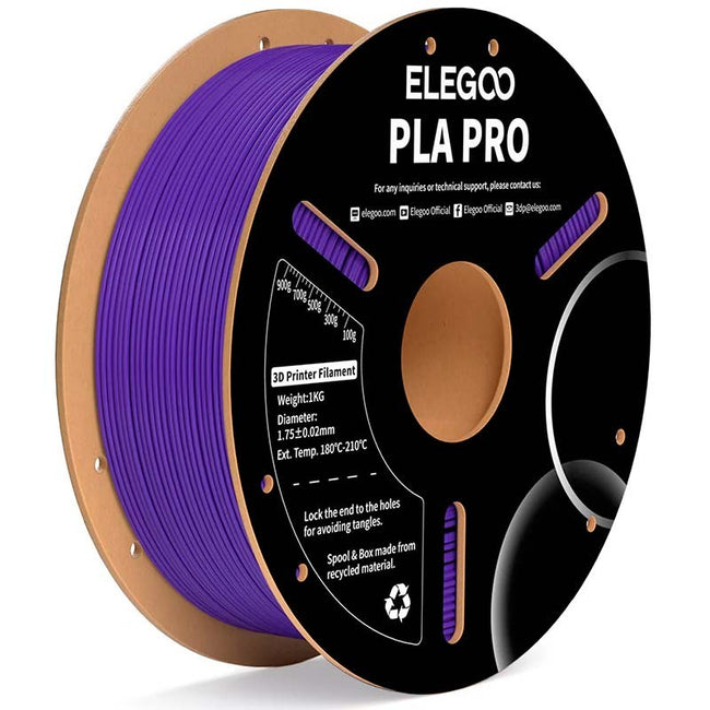 ELEGOO PLA PRO Morado para Impresoras 3D FDM - Filamento 1.75mm Bobina de 1kg Hover Image