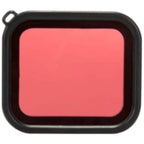 Filtro de Buceo para GoPro Hero 7 / 6 / 5 / Hero 2018 Rojo