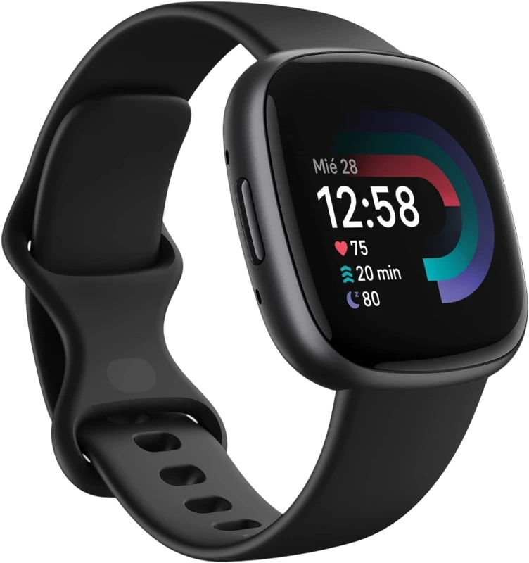Fitbit Versa 4 Negro - Reloj inteligente con GPS