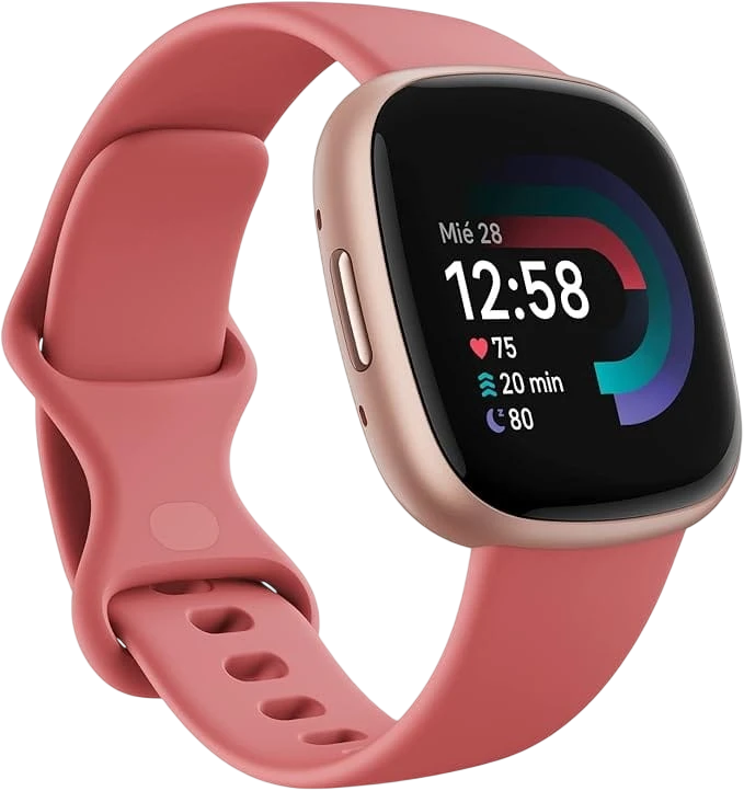 Fitbit Versa 4 Rosa - Reloj inteligente con GPS