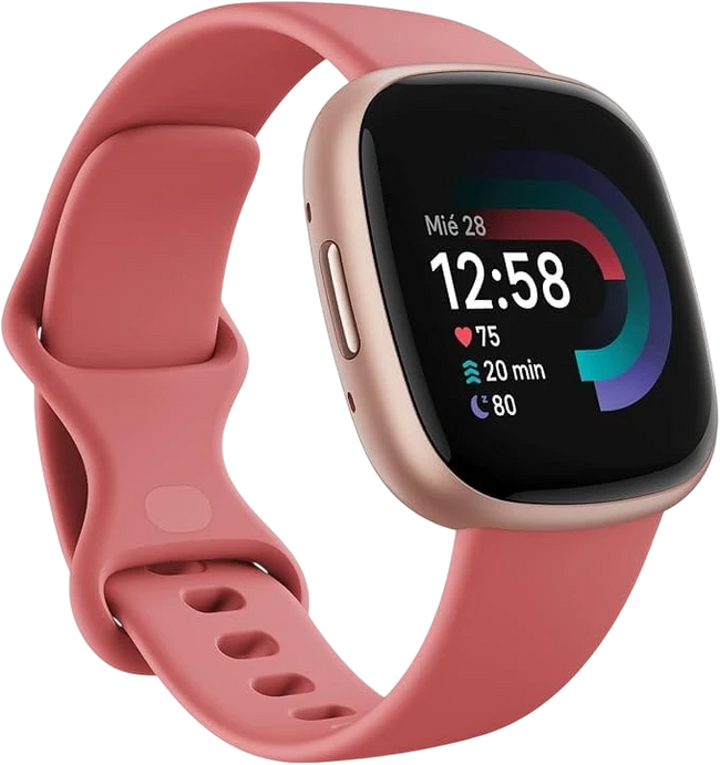 Fitbit Versa 4 Rosa - Reloj inteligente con GPS Hover Image