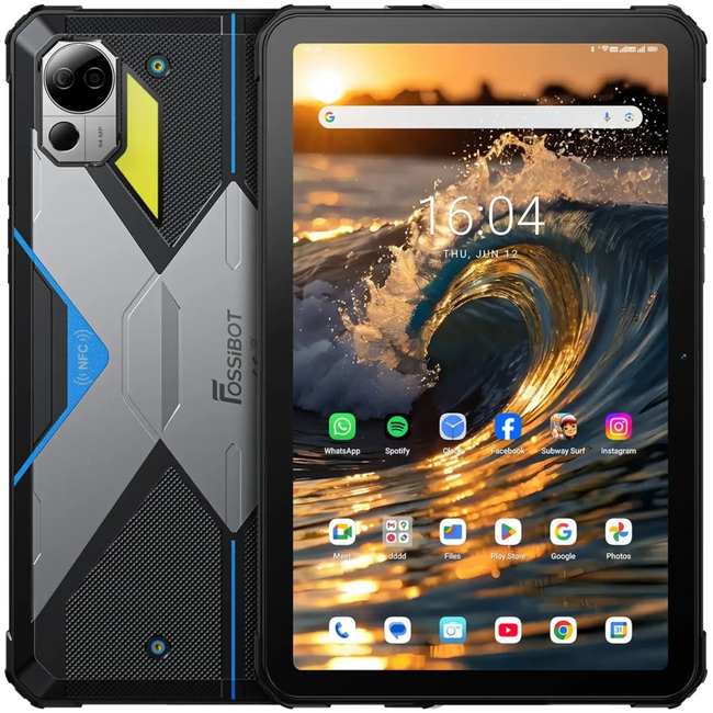 Fossibot DT3 10,4 12GB/256GB 5G Azul Rugged Hover Image