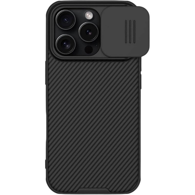 Funda CamShield Pro Magnética Negra para Apple iPhone 16