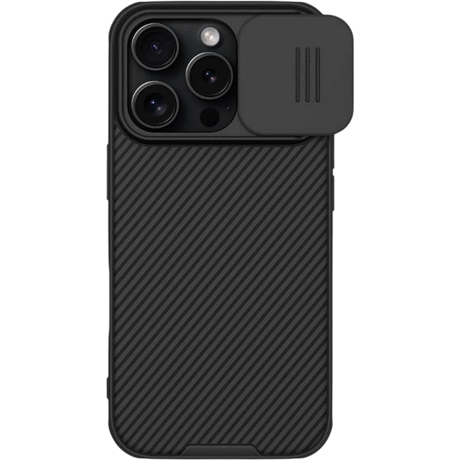 Funda CamShield Pro Magnética Negra para Apple iPhone 16 Hover Image