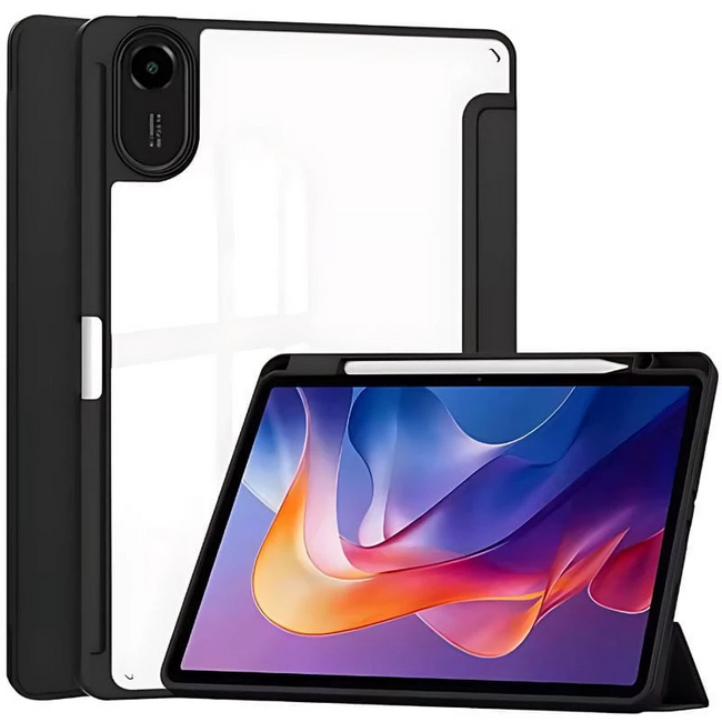 Funda Crystal Xiaomi Redmi Pad 2 Negro Hover Image