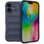 Funda de silicona Wave iPhone 16 Azul Oscuro