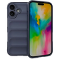 Funda de silicona Wave iPhone 16 Azul Oscuro
