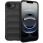Funda de silicona Wave iPhone 17e/16e Negro