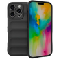 Funda de silicona Wave iPhone 16 Pro Max Negro