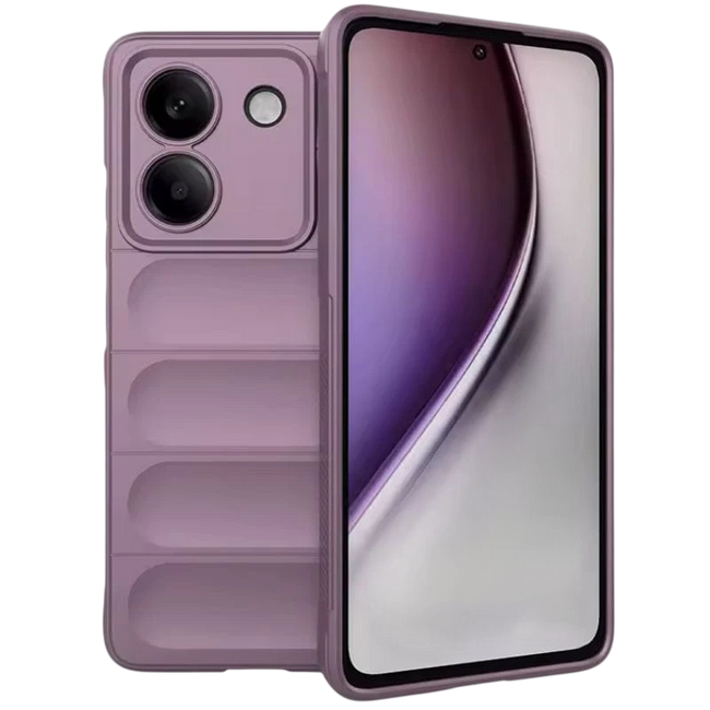 Funda de silicona Wave Xiaomi Poco M7 Pro Lavanda Hover Image