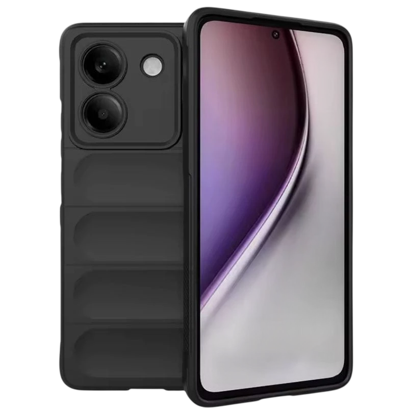 Funda de silicona Wave Xiaomi Poco M7 Pro Negro