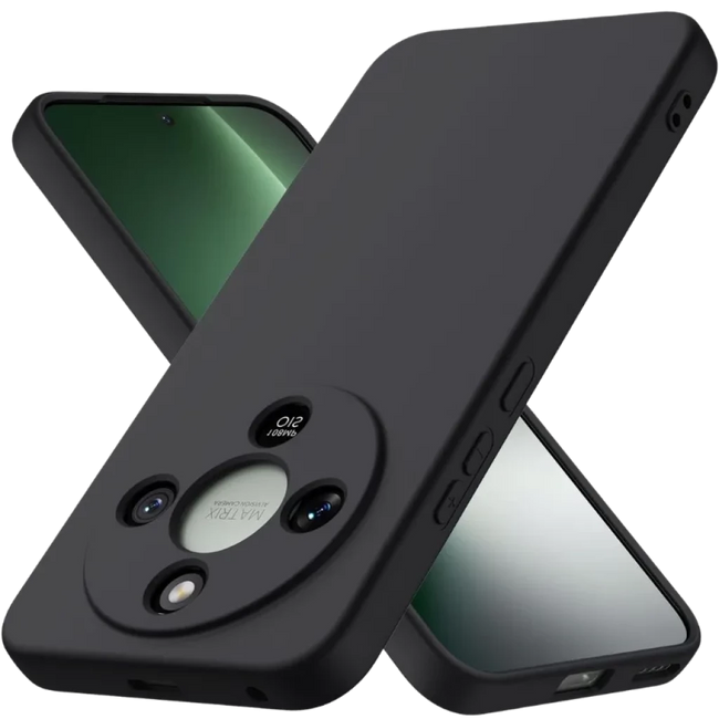 Funda Honor Magic8 Lite 5G Square Liquid Premium Negro Hover Image