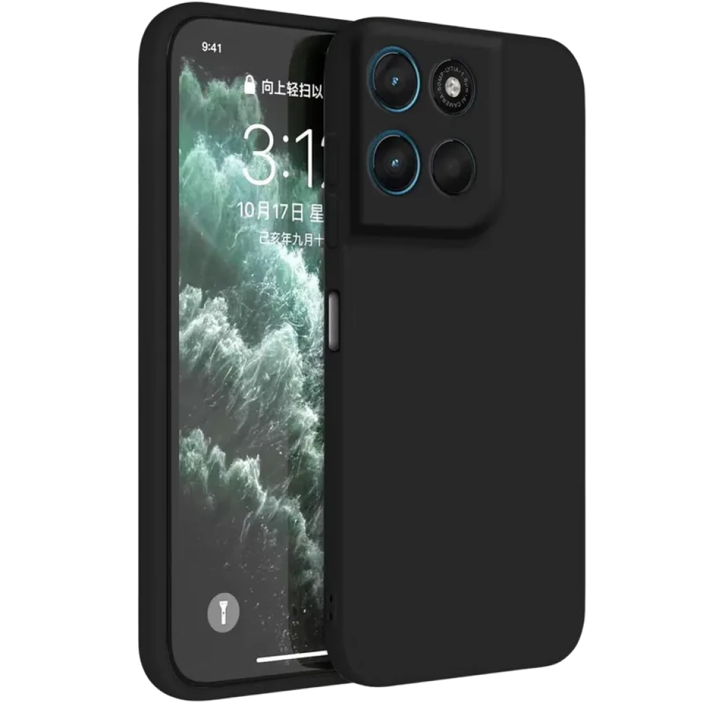 Funda Motorola G57 Power Square Liquid Premium Negro