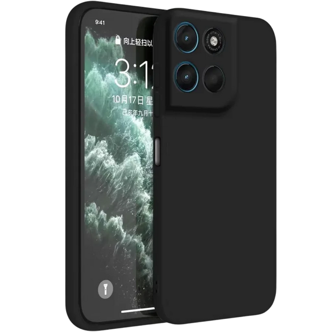 Funda Motorola G57 Power Square Liquid Premium Negro Hover Image