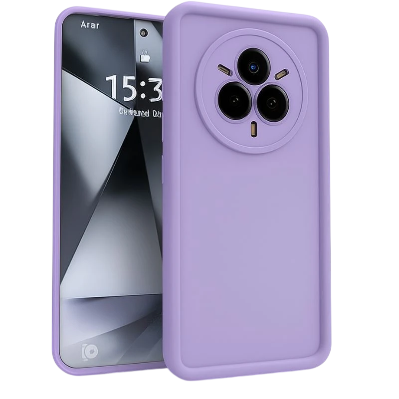 Funda Realme 14 Pro+ Square Liquid Premium Lavanda