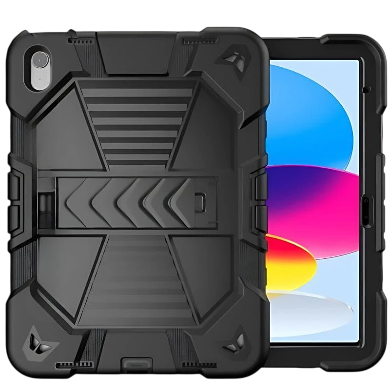 Funda Rugerizada para iPad 10.2 Negro