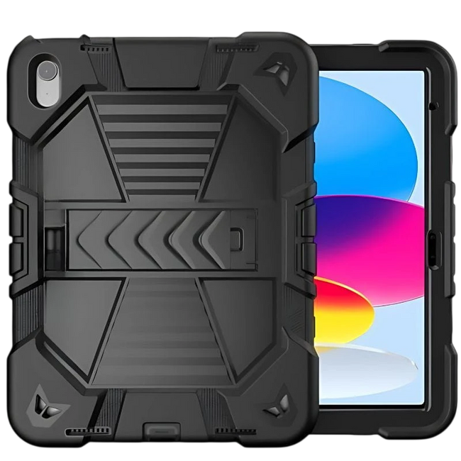 Funda Rugerizada para iPad 10.2 Negro Hover Image