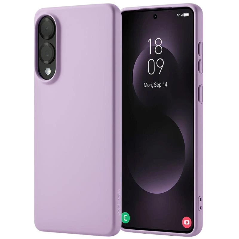 Funda Samsung Galaxy S25 Edge Square Liquid Premium Lavanda