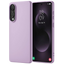 Funda Samsung Galaxy S25 Edge Square Liquid Premium Lavanda