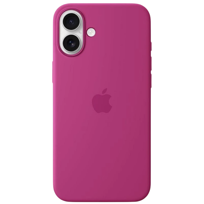 Funda de Silicona con Magsafe para iPhone 16, Fucsia Hover Image