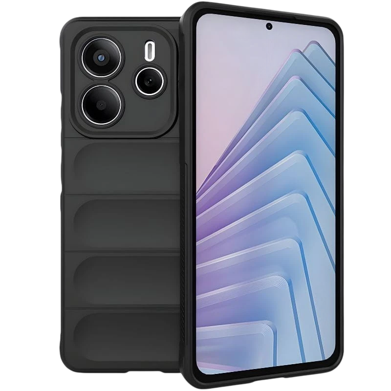 Funda de silicona Wave Redmi Note 14 5G Negro