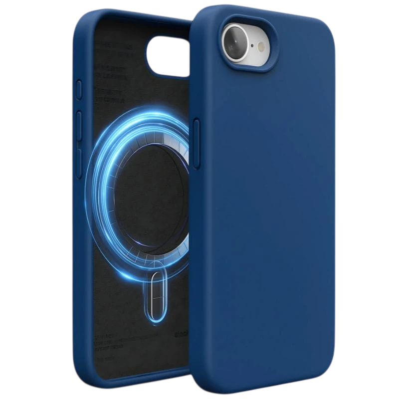 Funda Suave Magsafe Compatible iPhone 17e/16e 6.1" Azul