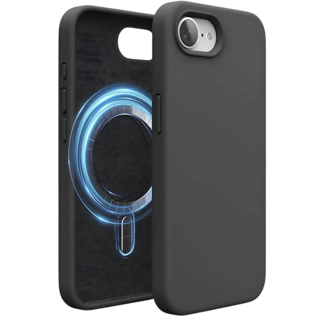 Funda Suave Magsafe Compatible iPhone 17e/16e 6.1" Negro Hover Image