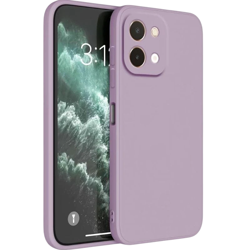 Funda Vivo Y28 Square Liquid Premium Lavanda