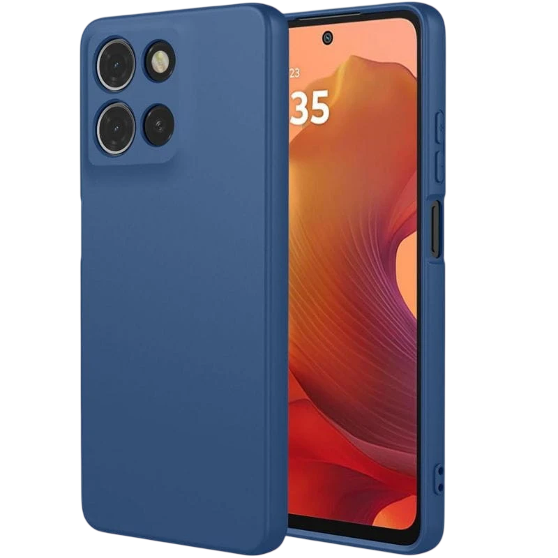 Funda Xiaomi Poco C85 Square Liquid Premium Azul