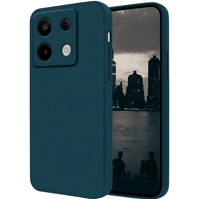 Funda Xiaomi Redmi Note 14S 4G Square Liquid Premium Azul Hover Image