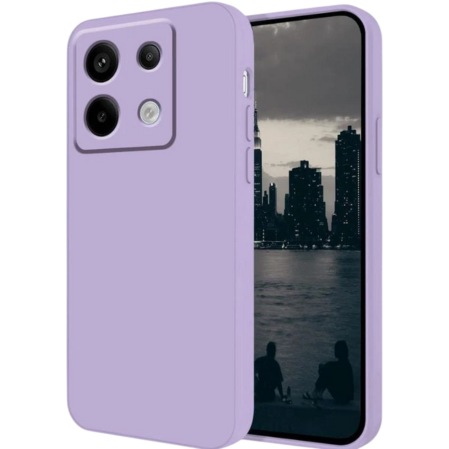 Funda Xiaomi Redmi Note 14S 4G Square Liquid Premium Lavanda Hover Image