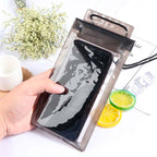 Funda Móvil Impermeable Acuática Colgante Universal Negro